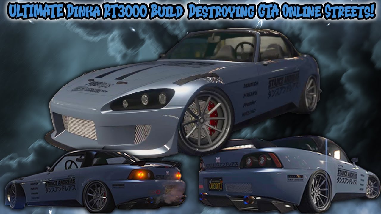 FASTEST JDM Build in GTA 5? Dinka RT3000 Showcase! 😱🔥