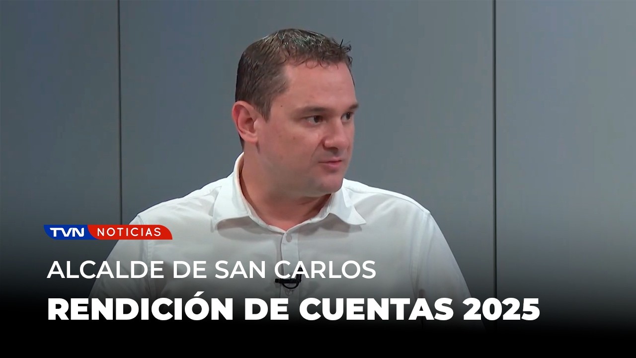ALCALDE DE SAN CARLOS, JUAN DIEGO GONZÁLEZ, SOBRE SU RENDICIÓN DE CUENTAS 2025 | TVN NOTICIAS