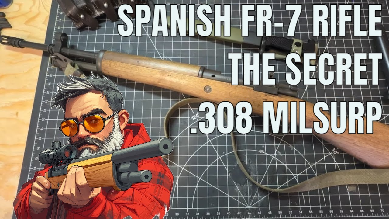 Milsurp madness, 108 year old! The Spanish FR-7 Rifle