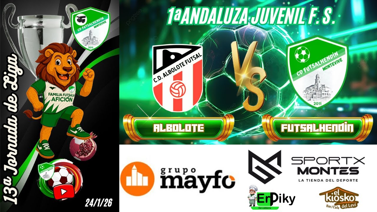 ALBOLOTE  VS  FUTSALHENDIN