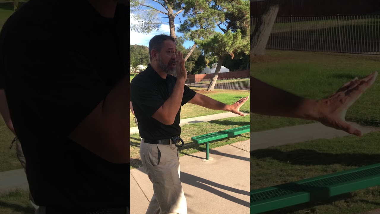 Handcuffing training