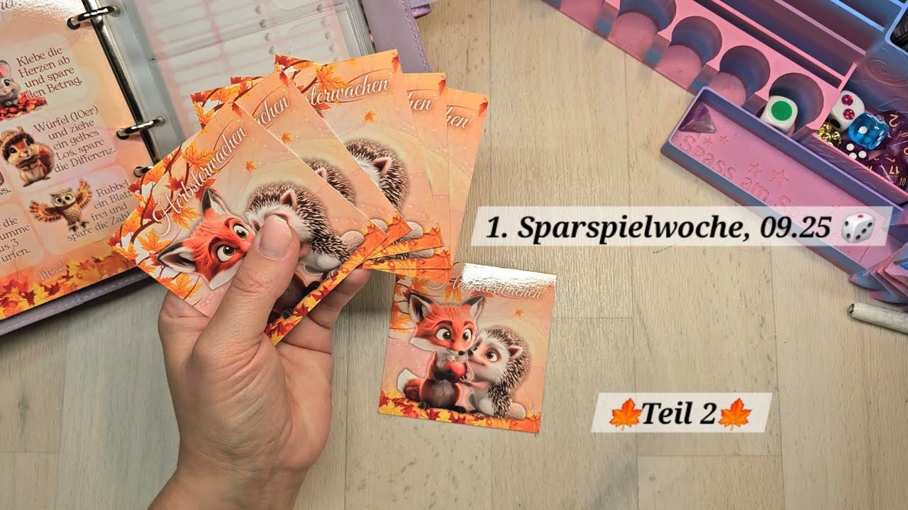 🎲1.Sparspielwoche, Teil 2🍁09.25🎲💞Minimi
