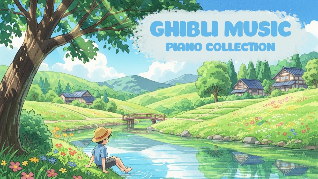 🌌✨ Stars settle quietly | 🛋️🍃 Resting deeply in a quiet corner of the day with Ghibli piano 🕯️✨🕊️