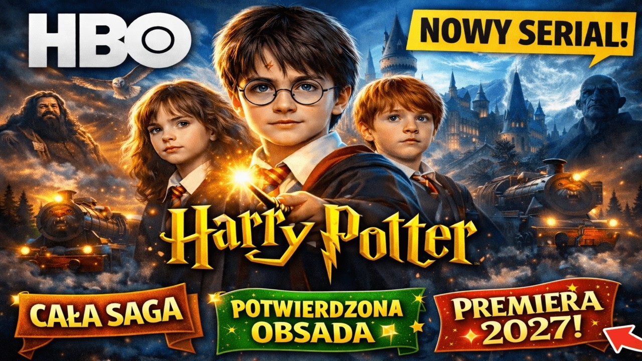 Nowy HARRY POTTER od HBO – OBSADA, FABUŁA i DATA PREMIERY 2027!