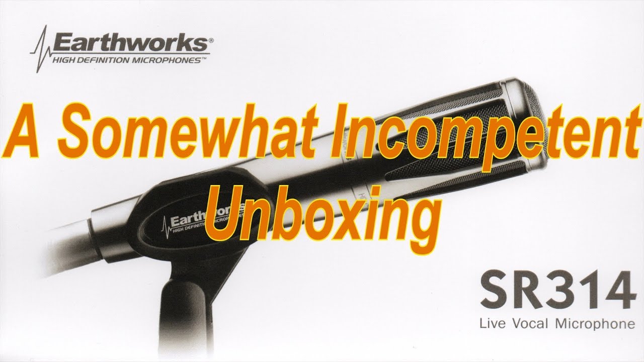 Earthworks SR314 (Live Vocal Microphone) Unboxing
