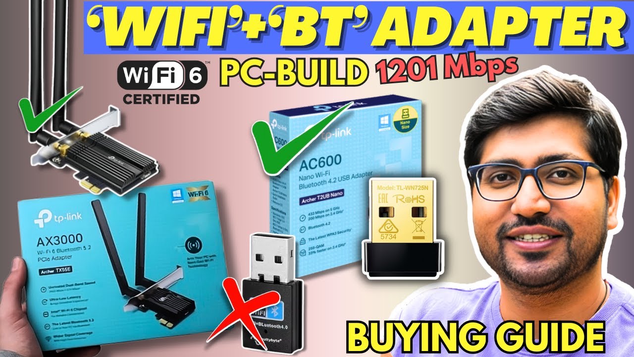 [2025] Best WiFi and Bluetooth Adapter For PC🔥Best WiFi Bluetooth Adapter For PC in India