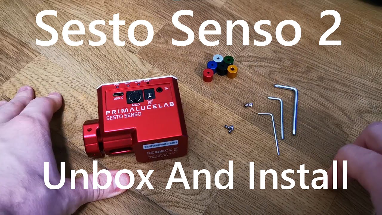 PrimaLuceLab Sesto Senso 2 motor focus Unbox and Install on Sky-Watcher Esprit 120 apo