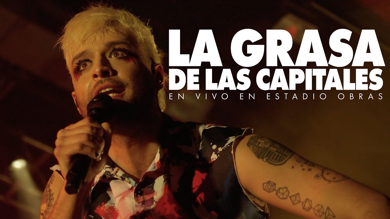 LA GRASA DE LAS CAPITALES (EN VIVO) en OBRAS - Alan Sutton y las criaturitas de la ansiedad