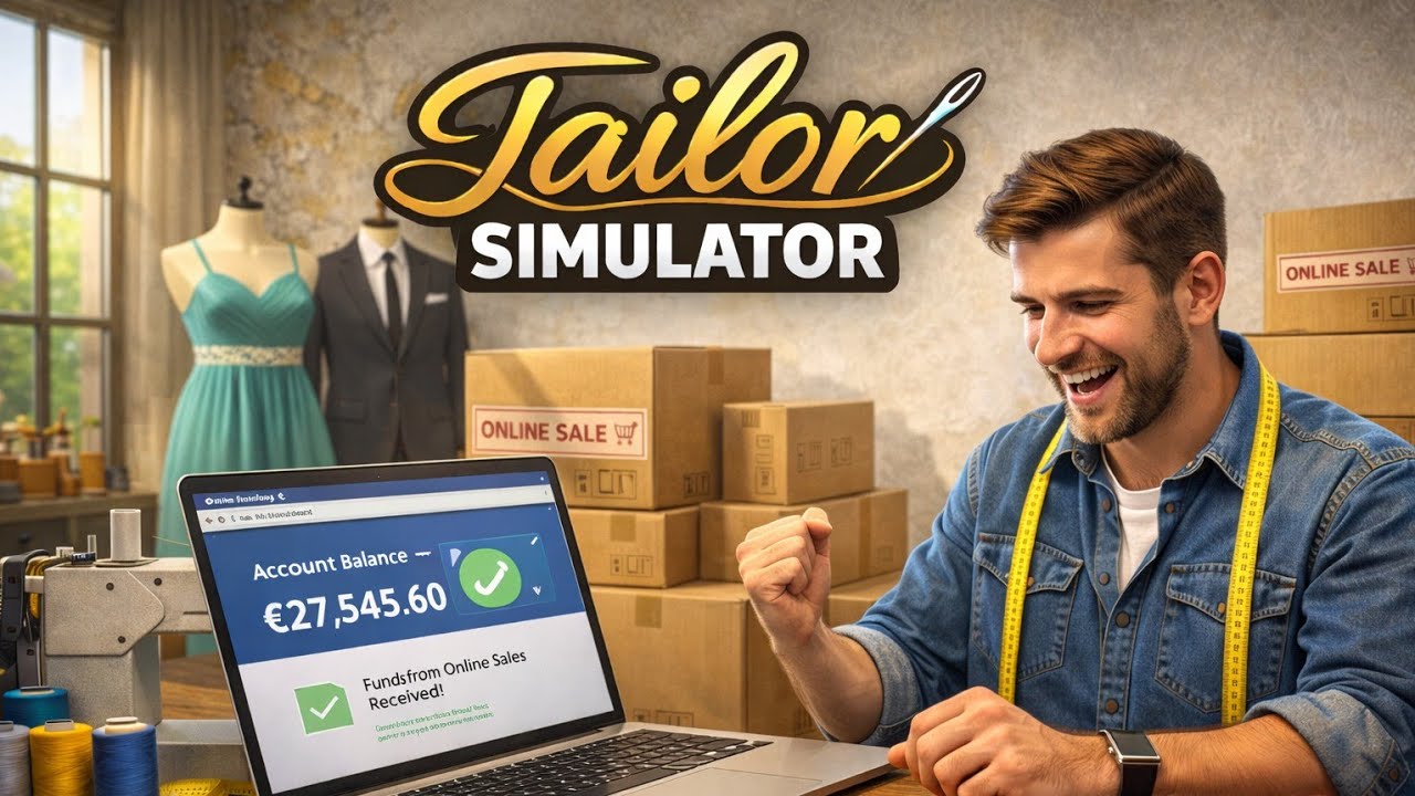 Tailor Simulator #9 Geld durch Online Handel