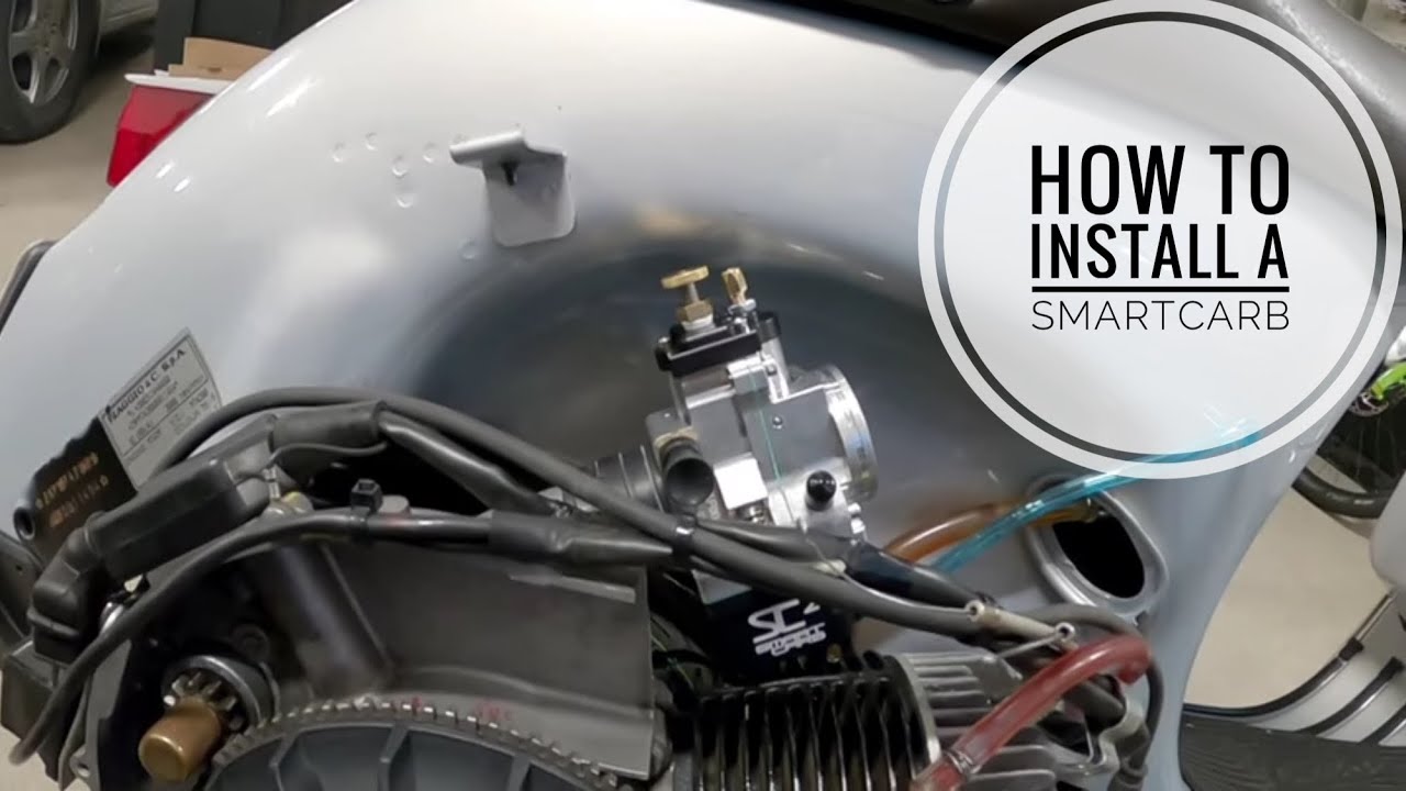 Vespa px / smartcarb sc2 installation