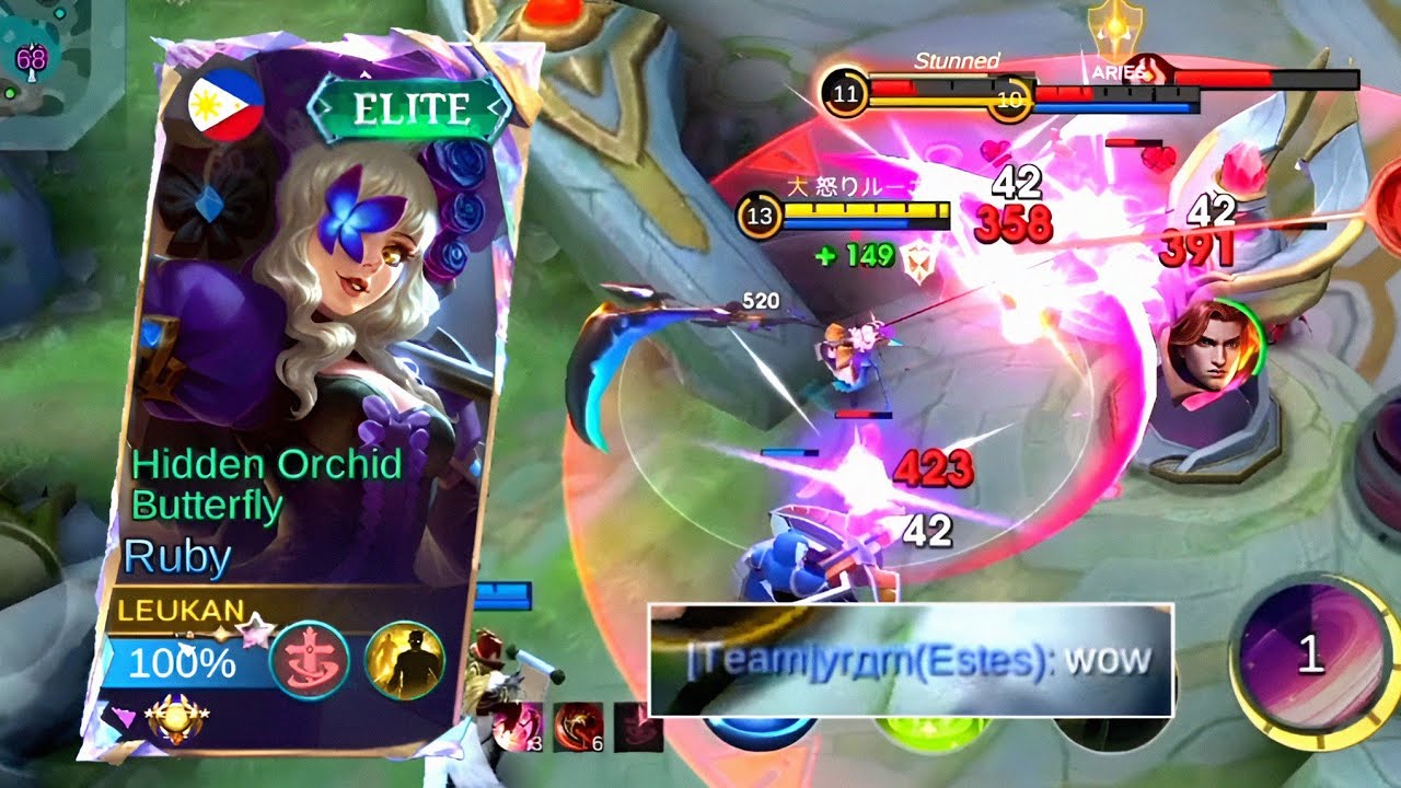 IMPRESS YOUR TEAMMATES WITH THIS TYPE OF PLAYSTYLE!!!😱BEST RUBY BUILD AND ROTATION 2024