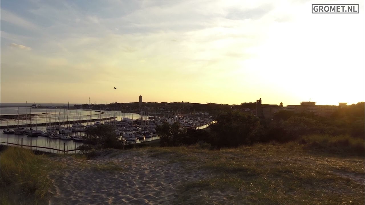 Groot duin zicht op West terschelling