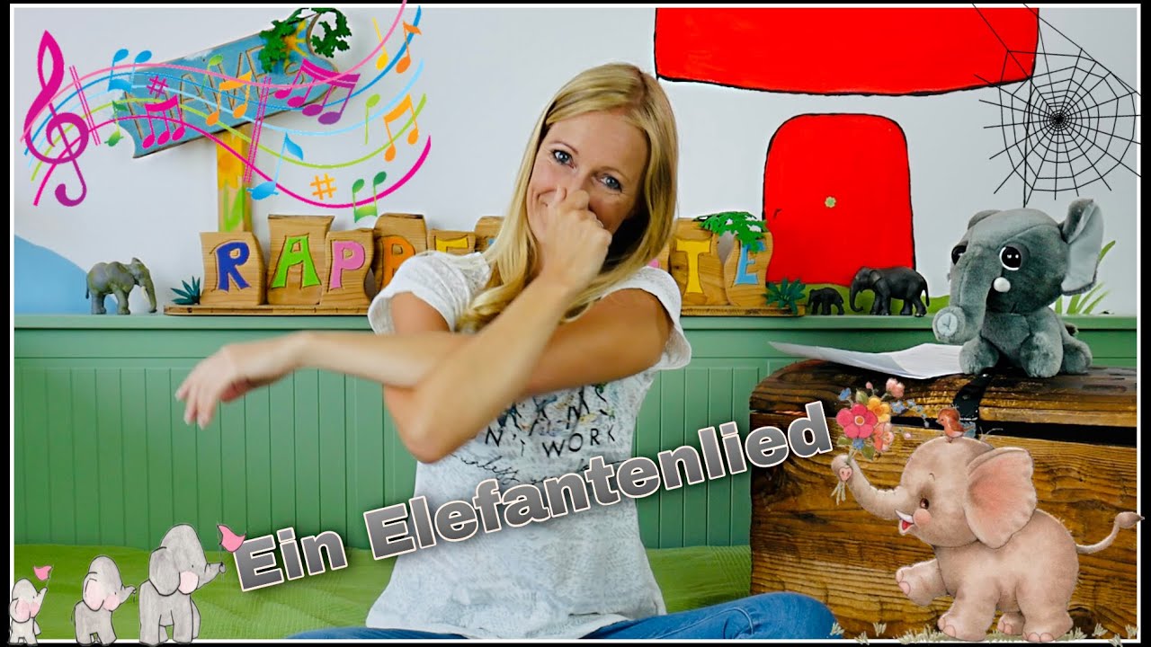 Ein Elefantenlied I Bodypercussion für Kinder I Klatschspiele I Koordinationsspiel I KITA