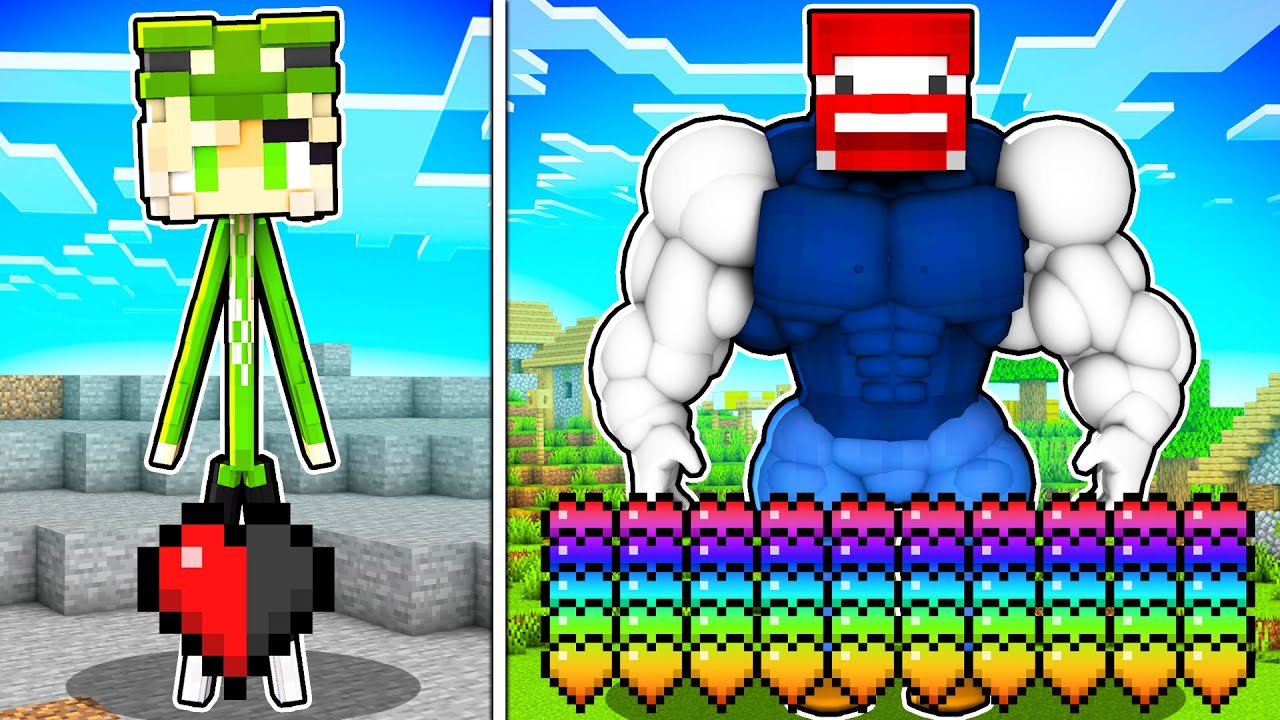 MINECRAFT ABER mit EXTREM KRASSEN HERZEN!