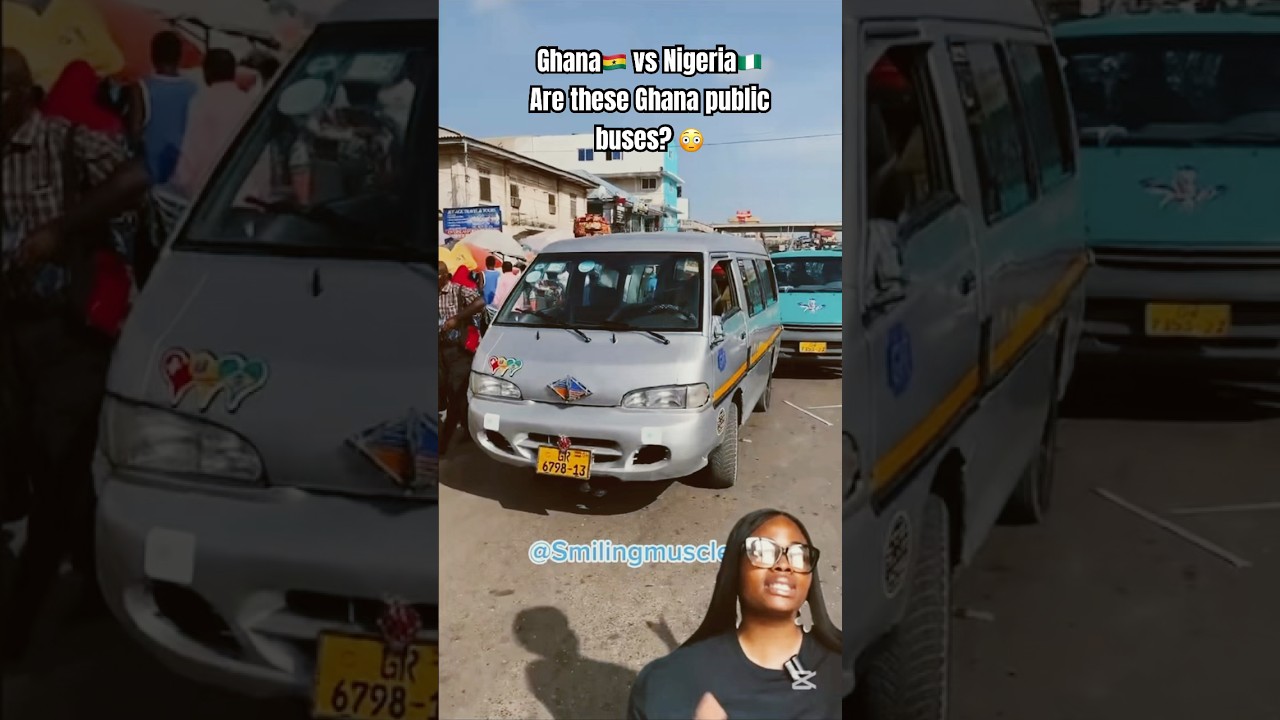 NIGERIANS WENT CRAZY SEEING HOW MODERN GHANA PUBLIC BUSES