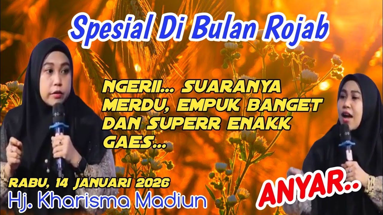 PENGAJIAN HJ. KHARISMA YOGI NOVIANA MADIUN TERBARU 14 JANUARI 2025