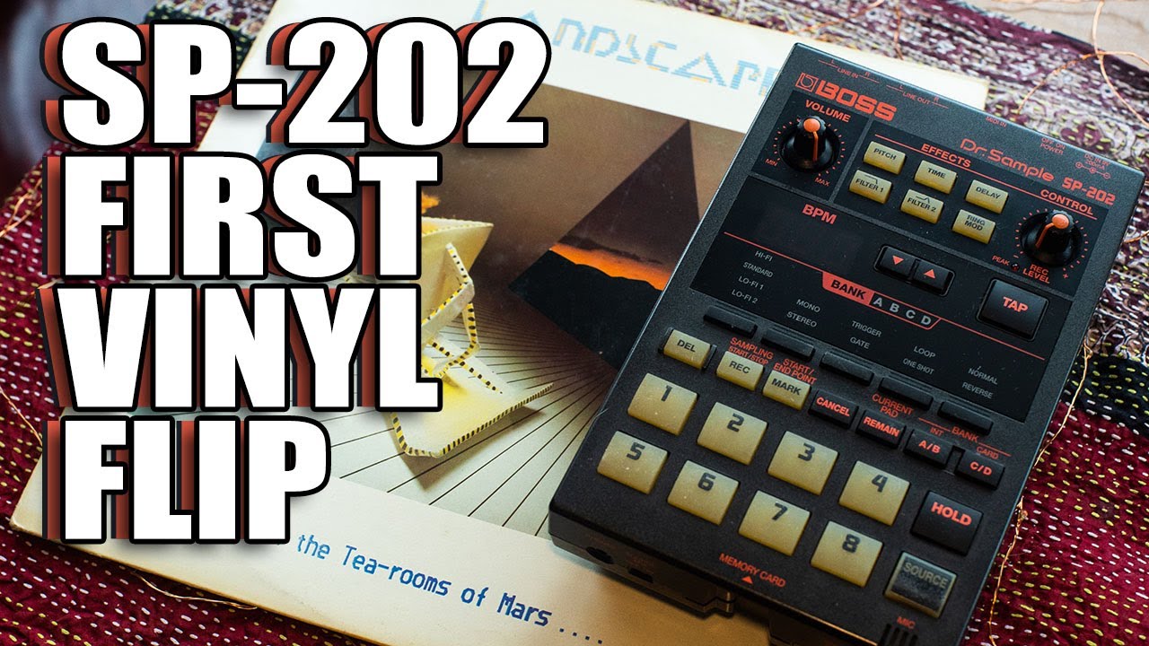 SP-202 Vinyl Sample Flip #1 - A Vlog of Failures