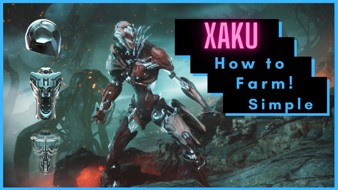 Warframe - How to get XAKU | Thaumic Distillate & Spinal Core Sections #xaku #warframe