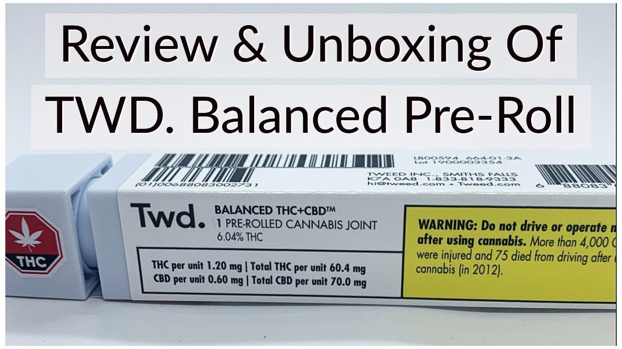 Review & Unboxing of TWD. Balanced Pre-Roll