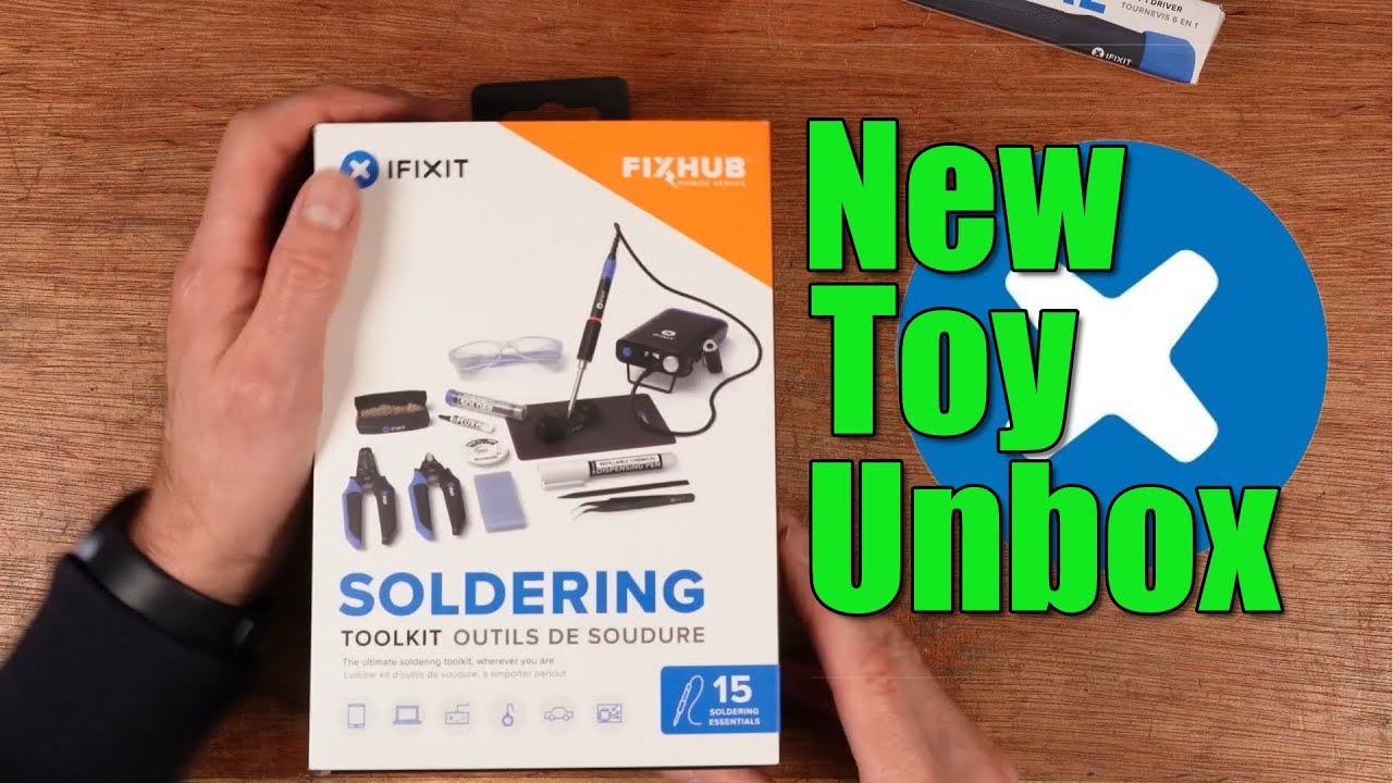 Распаковка паяльной станции ifixit FixHub