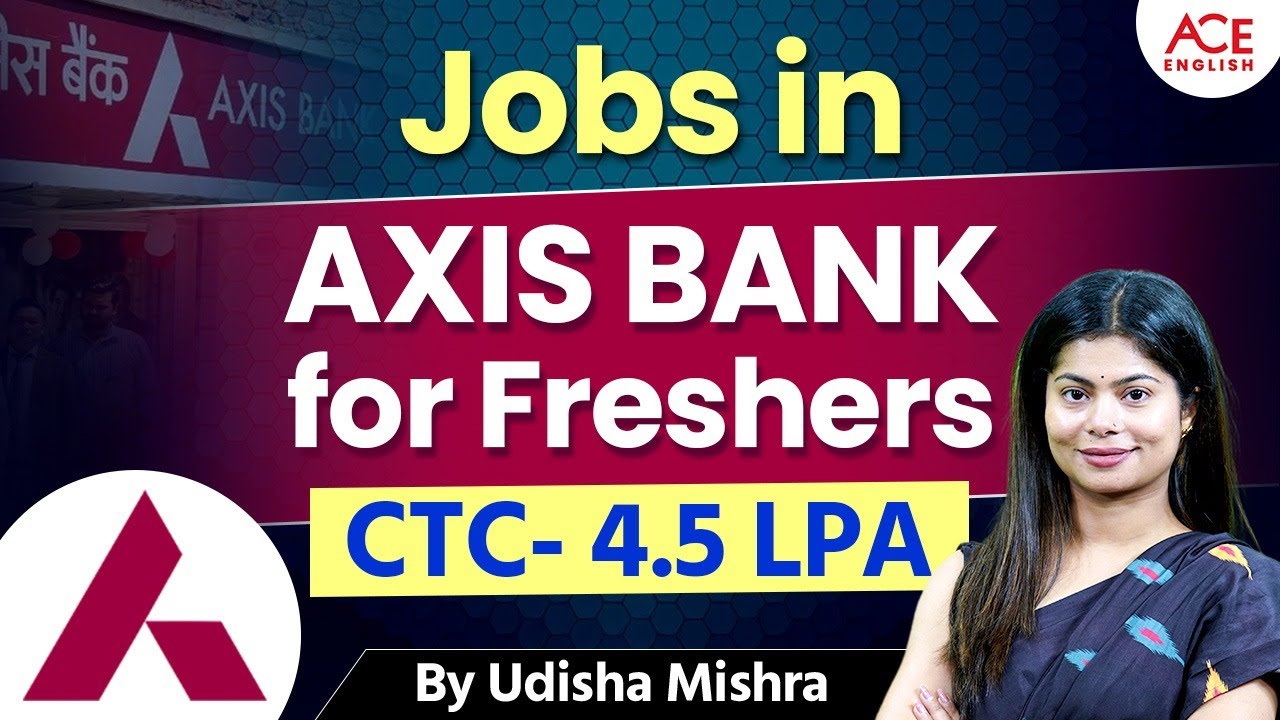 Axis Bank Assistant Manager Jobs for Freshers | Walk-In Interview in Chandigarh | Udisha Mishra