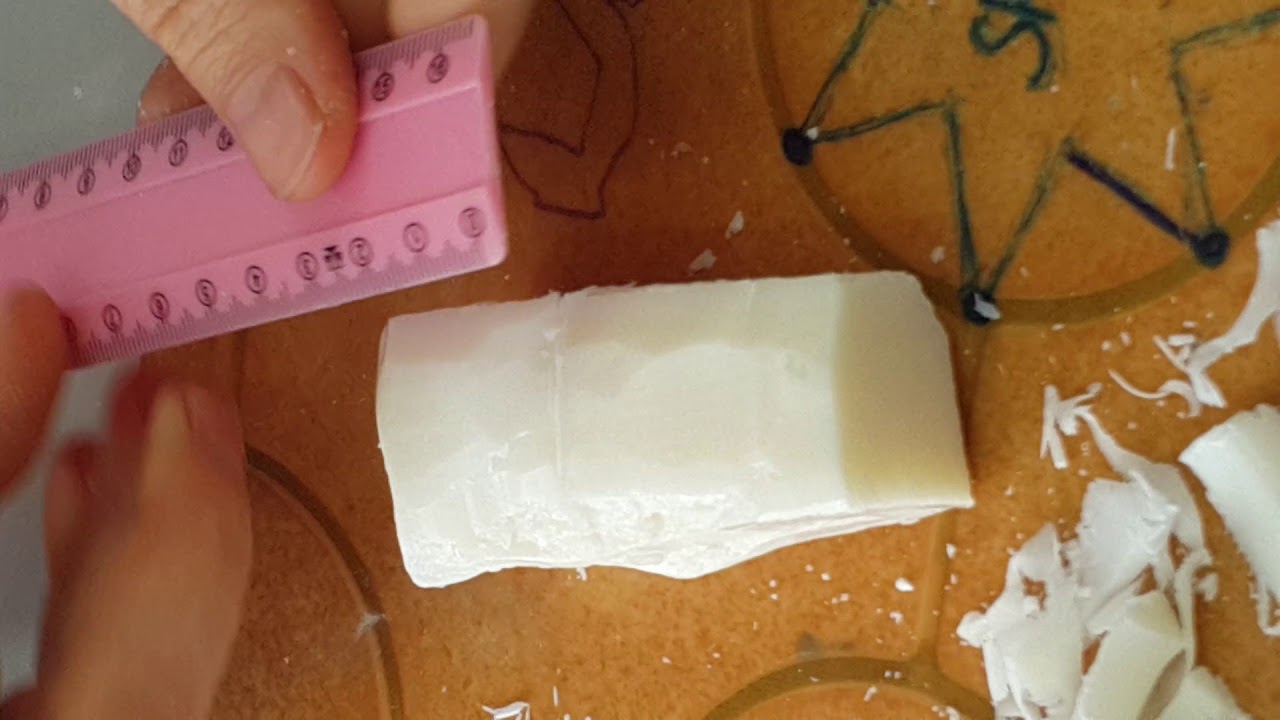 how to carve a tooth on a soap