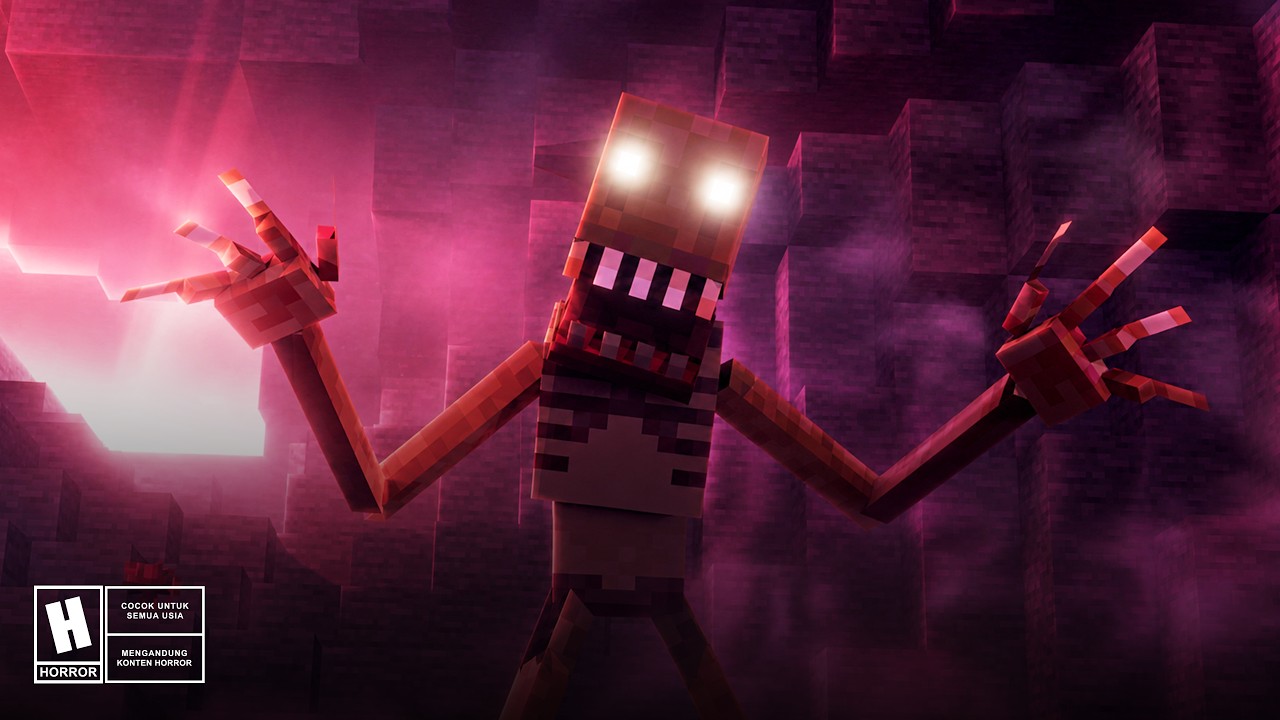 100 Hari Minecraft Cave Dweller