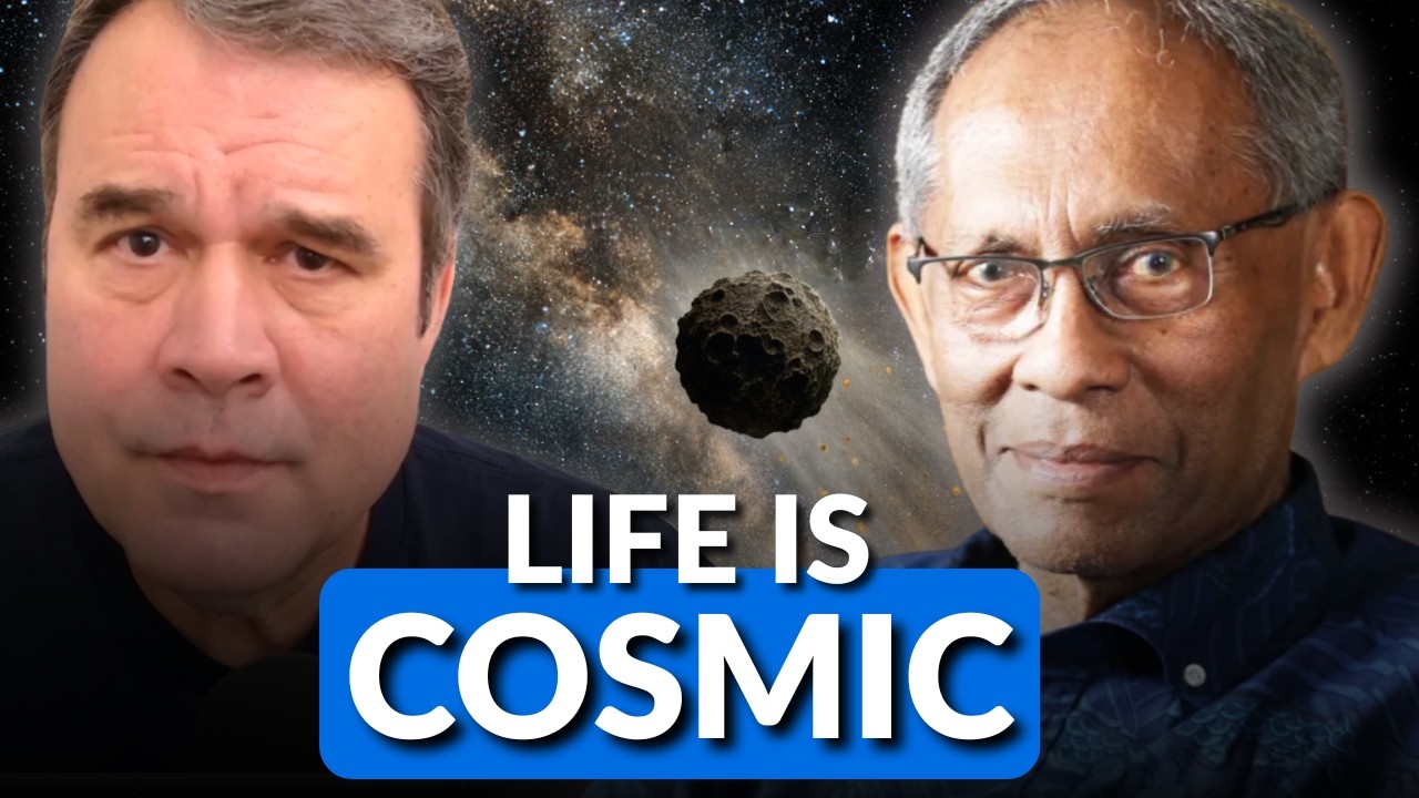 Panspermia, Intelligent Dust Clouds at the Lagrange Points, and Dr. Chandra Wickramasinge