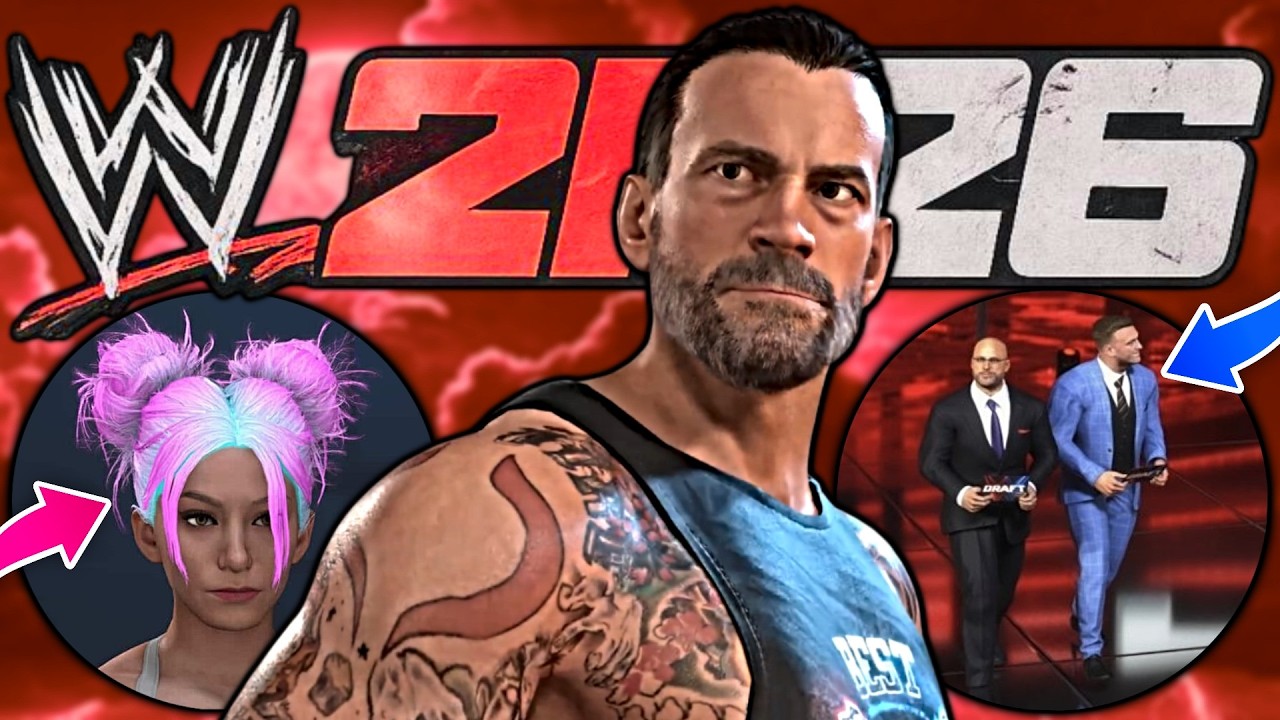WWE 2k26 TOP 3 NEW THINGS COMING TO UNIVERSE MODE & THE CREATION SUITE!