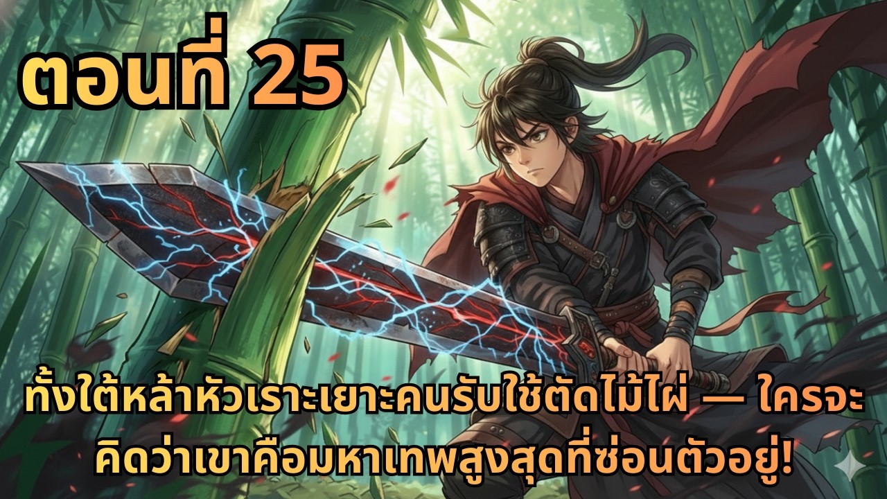 ตอนที่ 25|ทั้งใต้หล้าหัวเราะเยาะคนรับใช้ตัดไม้ไผ่ — ใครจะคิดว่าเขาคือมหาเทพสูงสุดที่ซ่อนตัวอยู่!