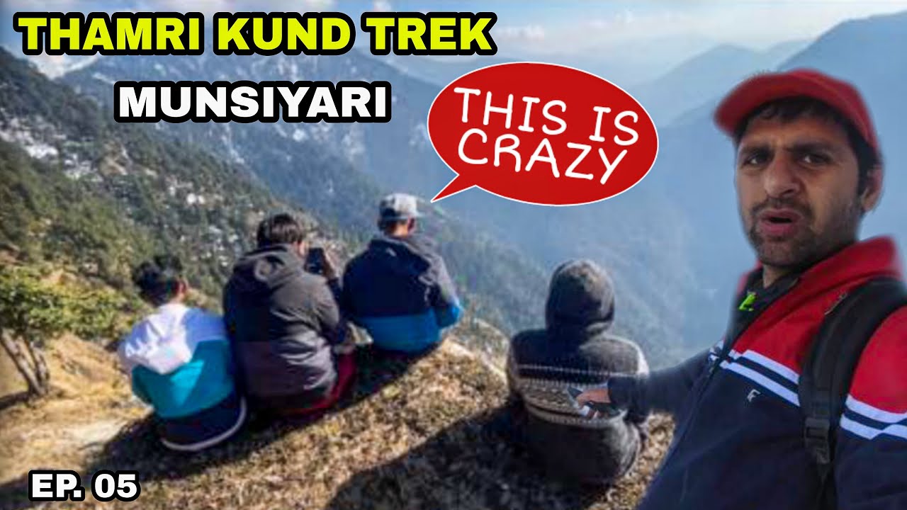 KHATRON KE KHILADI 😱 Thamri Kund Trek In Winters | Uttarakhand Munsiyari Ride Ep. 05 | DREAM CHASER