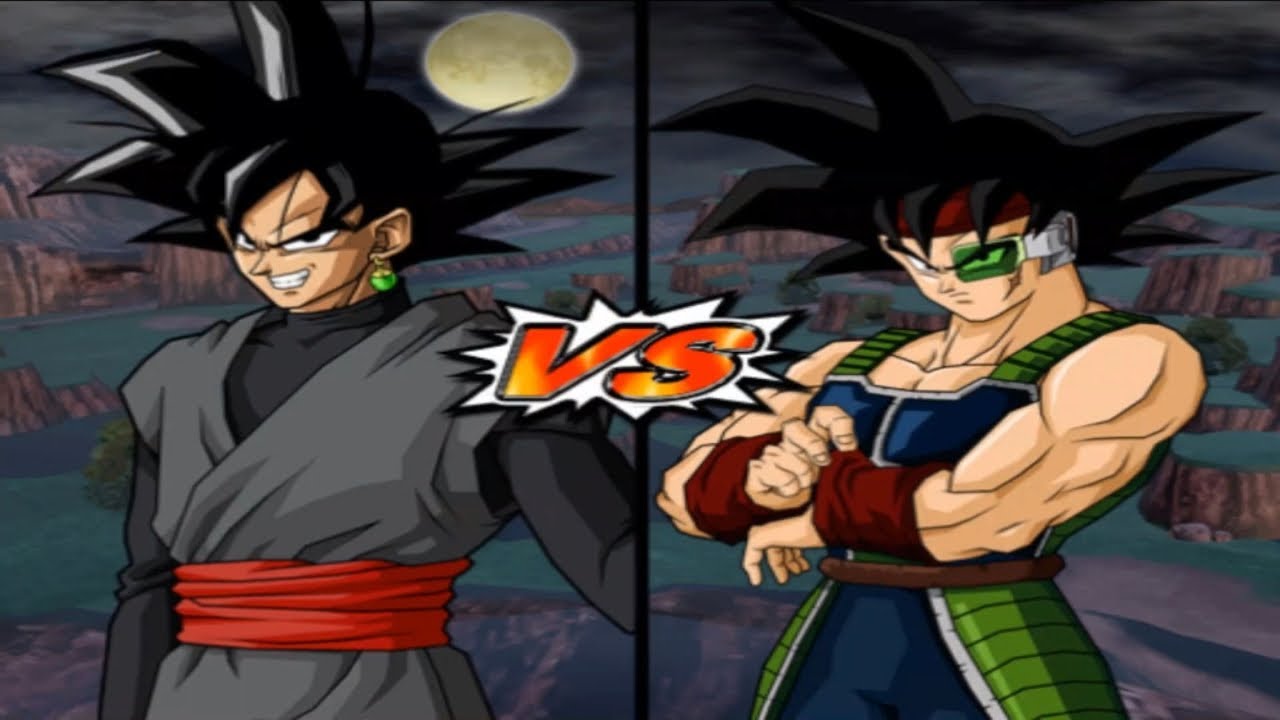 DBZ Budokai Tenkaichi 4 - Black Goku VS Bardock