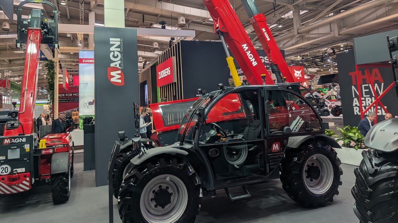 Magni prezentuje swoje ładowarki na Agritechnice. Wciąż wierzą w rolnictwo