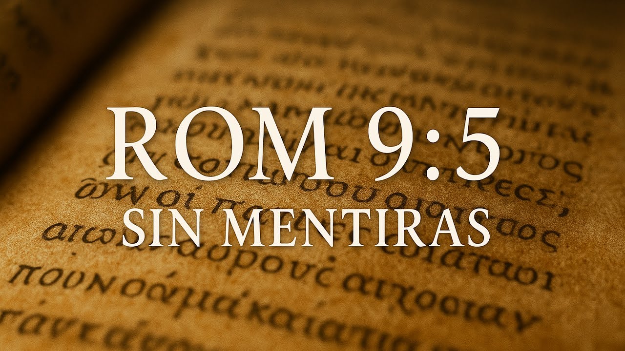 Romanos 9:5: libre de MENTIRAS doctrinales