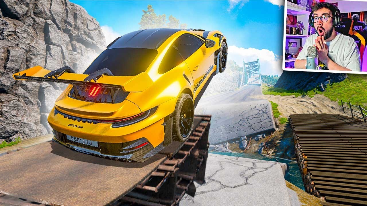 ACCIDENTES BRUTALES EN SALTOS 😱 | BeamNG Drive