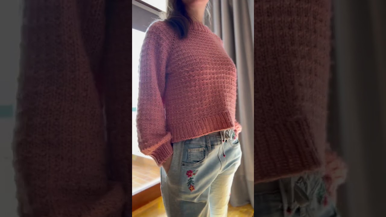 1knit  3looks: Aosta Sweater