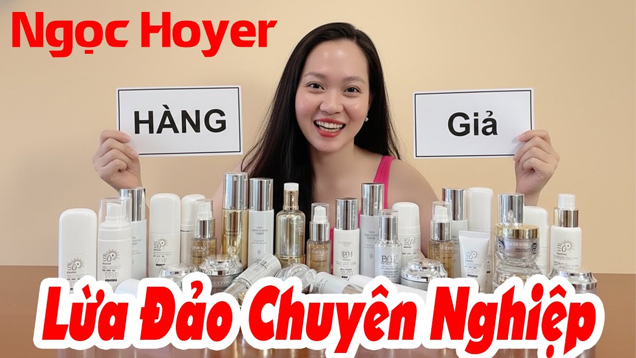 Ngọc Hoyer Lừa Đảo Người Việt Mua Mỹ Phẩm Giả Trục Lợi hàng Trăm Tỷ
