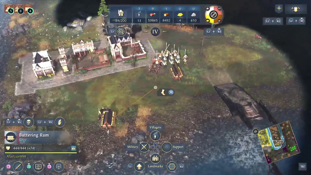 Age OF Empires 4 livestream PS5 60fps