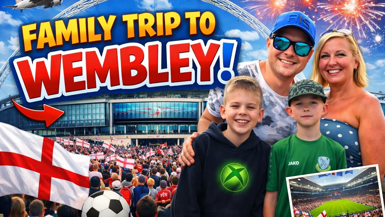 First Time Visiting Wembley Stadium | London Vlog 2026 #WembleyStadium#LondonVlog#FamilyTravel