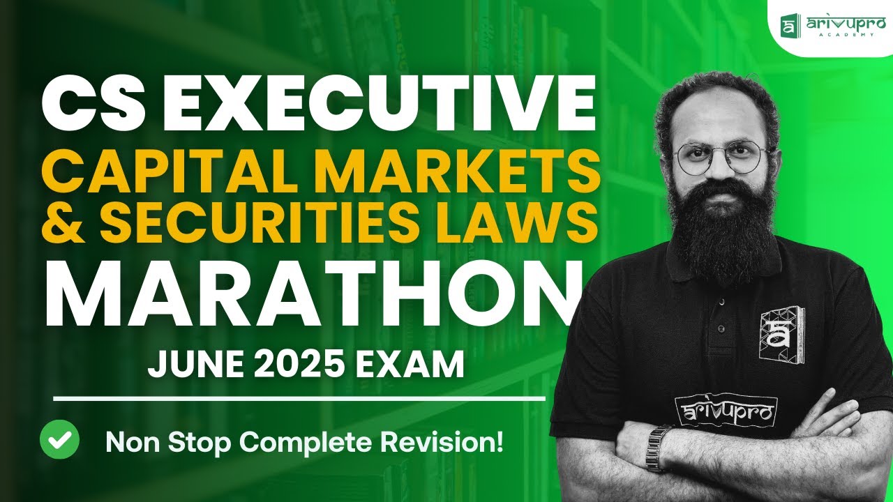 ⚡CMSL DECODED: The ONLY Marathon You Need Before June 2025 Exams | CS Executive | CS Sai