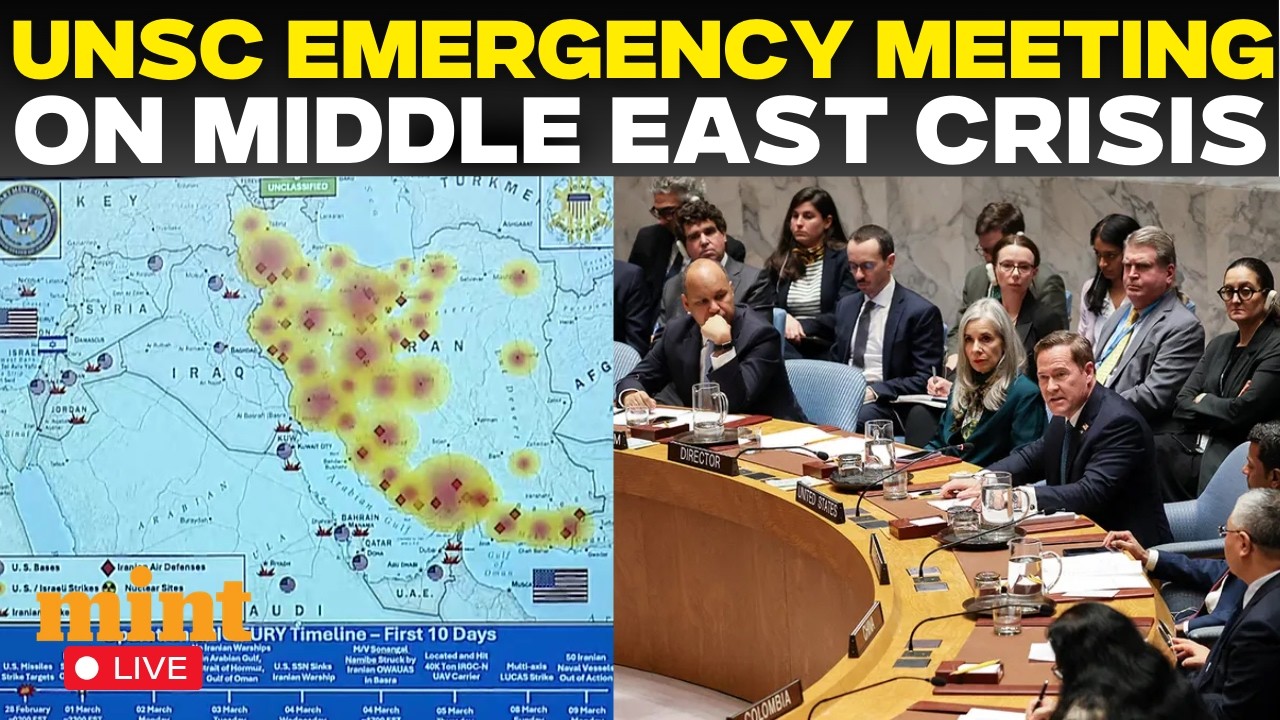 Watch Live | U.N. Security Council Emergency Meeting on Middle East | Iran War | Lebanon