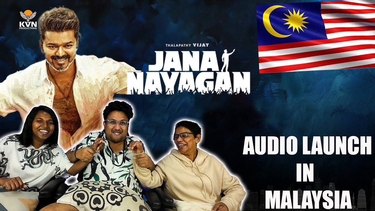 JANA NAYAGAN AUDIO LAUNCH IN MALAYSIA Announcemnt 😲🥹 | Ramstk Family