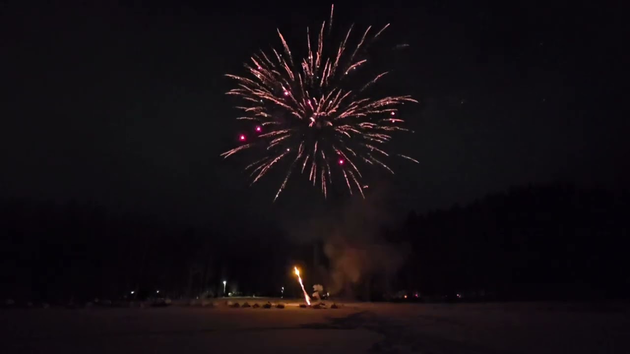 Ilotulitus Juvalla 31.12.2025.