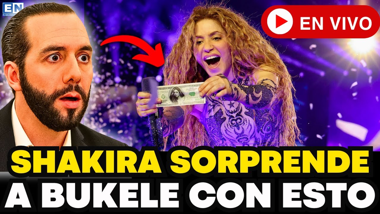 SHAKIRA SORPRENDE A BUKELE EN SU PRIMER CONCIERTO