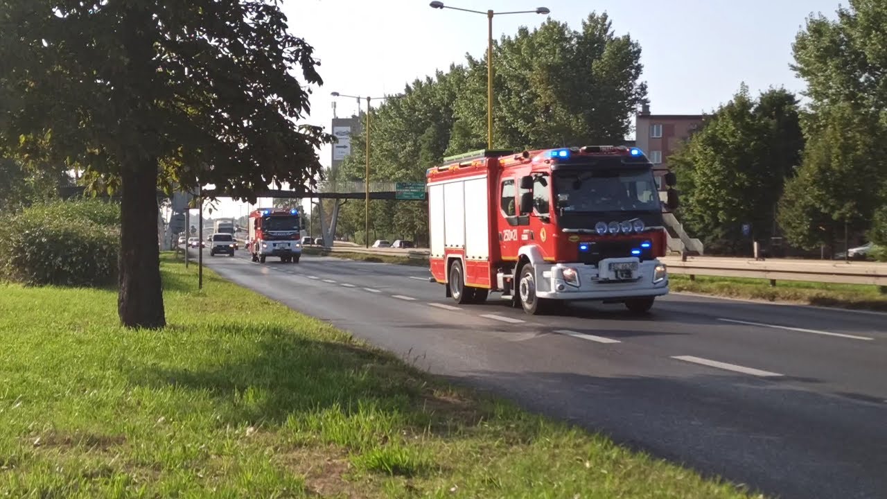 Alarmowo: Sekcja CS PSP Częstochowa w składzie 250[S]21, 25 do zdarzenia