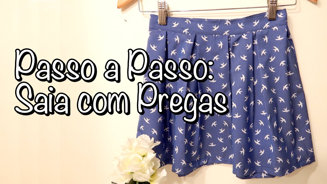 Passo a Passo: Saia com Pregas