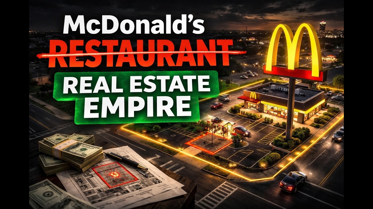 Why McDonalds Isn't a Restaurant Company - Its a Real Estate Empire