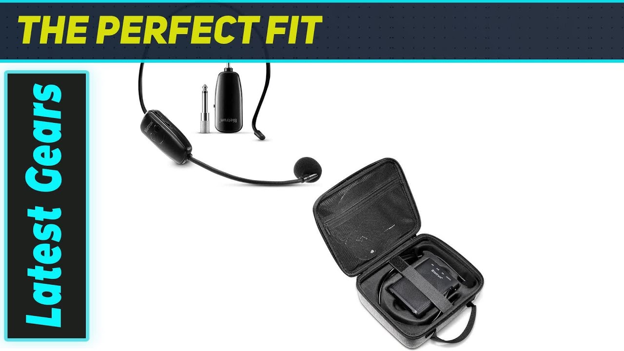 Bietrun WXM01: The Best Wireless Headset Mic for Singing & Speech!