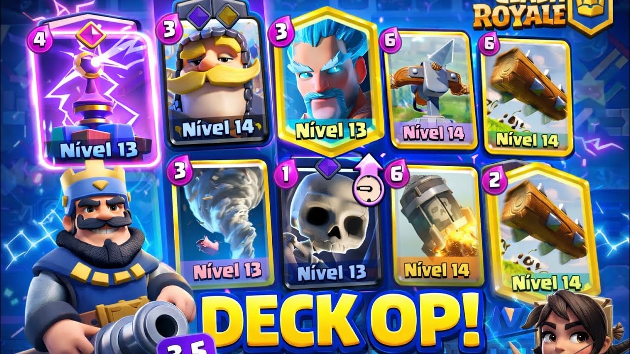 AMASSEI MEUS OPONENTES NA SECUNDÁRIA NO CLASH ROYALE! EP1