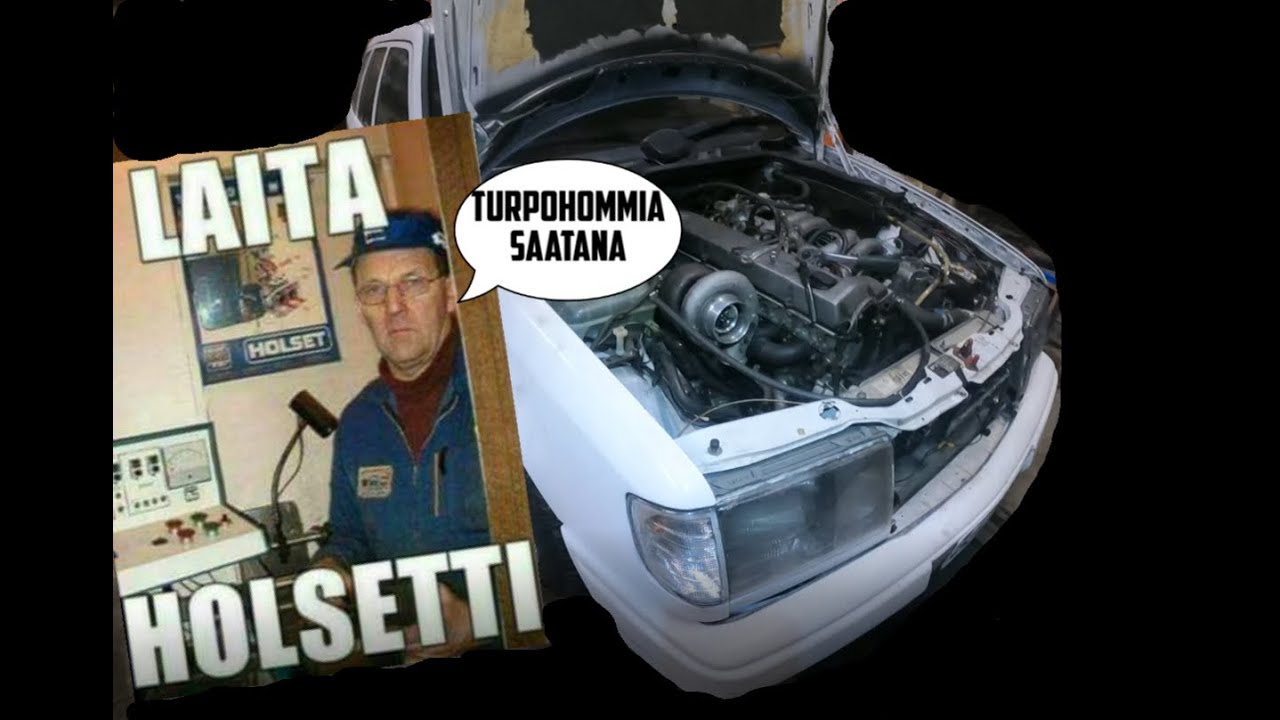 MB S124 Kesäauto pröjekt PT.3 Holsetti hommia